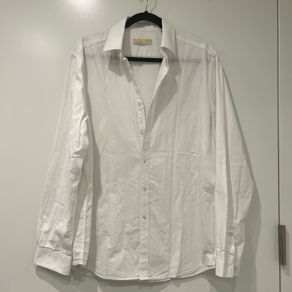 Michael Kors Mens Long Sleeve Shirt